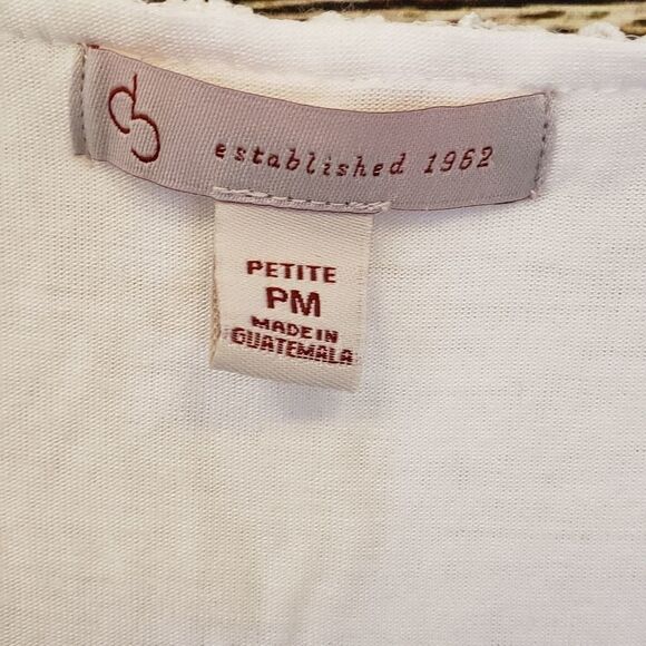 Cb Established 1962 beautiful cream top Size  MP - Picture 4 of 7